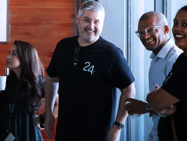 Media24 employees smiling